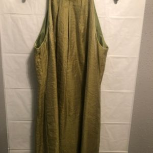 Pea Green Dress